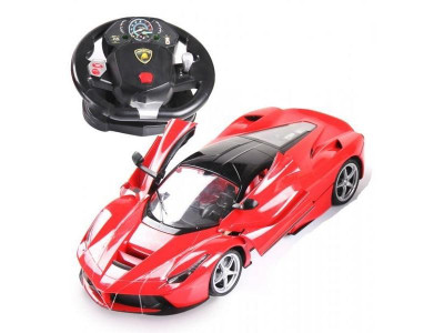 Р/У машина MZ Ferrari La Ferrari 2088F 1/10 GYRO-руль, (открываются двери) +акб
