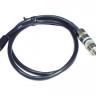 Инструментальный кабель SHURE WA302 мини TA4F/6,3 мм Jack, 0,75 м