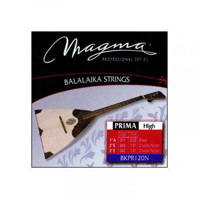 Струны для балалайки сталь/нейлон Magma Strings BKPR120N