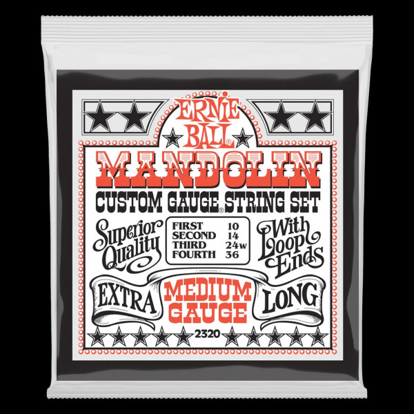 Комплект струн для мандолины Ernie Ball P02320, 4 шт