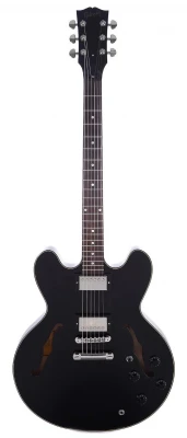 GIBSON 2019 ES-335 STUDIO EBONY полуакустическая гитара с кейсом