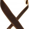 TAYLOR TL250-05 LEATHER STRAP SUEDE BACK, 2.5" ремень для гитары