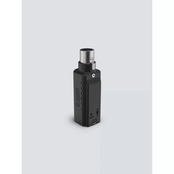 Приемник DMX CHAUVET-DJ D-Fi XLR RX беспроводной, 600 гр