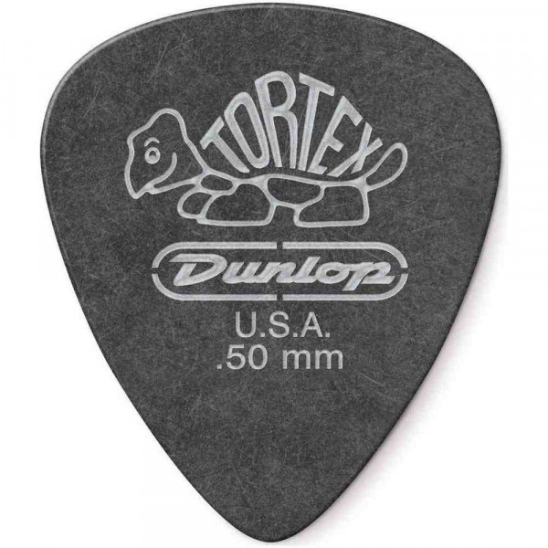 Медиаторы DUNLOP TORTEX PB STD-12/PLYPK черные 0,5 Std