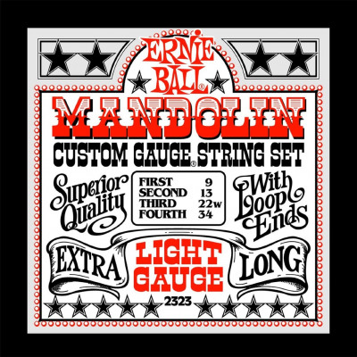 Комплект струн для мандолины Ernie Ball P02323, 4 шт