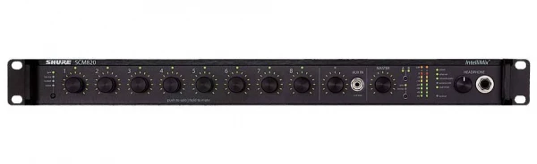 SHURE SCM820E-DAN 8-ми канальный цифровой автоматический микрофонный микшер + Dante
