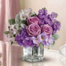 Картина по номерам 30Х30 В СИРЕНЕВЫХ ТОНАХ (19 цветов)