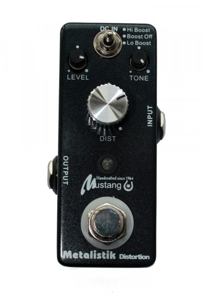 Mustang TC-11 гитарная педаль эффектов Metalistik Distortion