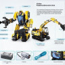 Радиоуправляемый конструктор CADA 2 в 1 экскаватор ROCK MAN (930 деталей)