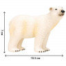 Набор фигурок животных MASAI MARA ММ203-003 серии "Мир морских животных": Белые медведи, 3 пр.