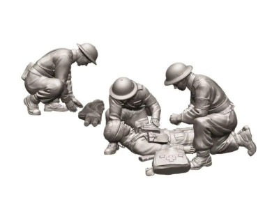 Сборные солдатики ZVEZDA Британские разведчики, 1/72