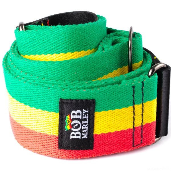 DUNLOP BOB11 Bob Marley Jacquard ремень гитарный, нейлон, хлопковый жаккард