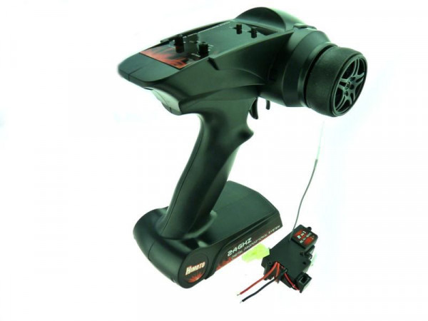 Cистема р/у 2.4G в комплекте с ESC, приемником, серво (3 в 1) для коллект. E18