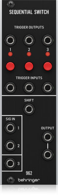 Модуль Behringer 962 SEQUENTIAL SWITCH аналоговый CV Multiplexer