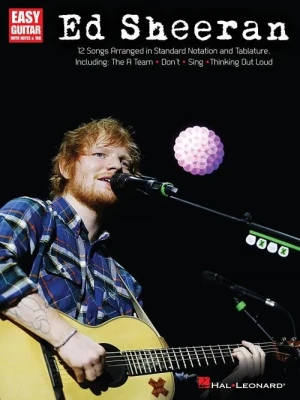 HL00146046 SHEERAN ED FOR EASY GUITAR GTR BK