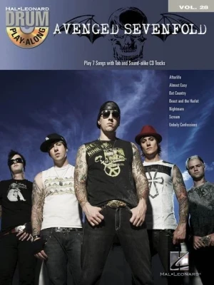 HL00702388 Drum Play-Along Volume 28: Avenged Sevenfold