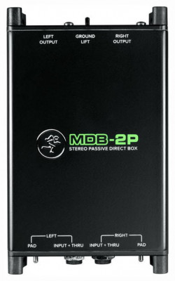 MACKIE MDB-2P пассивный стерео директ бокс