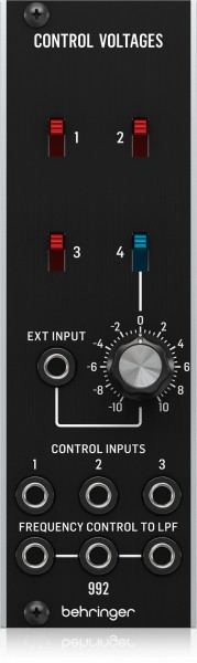 Модуль Behringer 992 CONTROL VOLTAGES аналоговый CV Routing