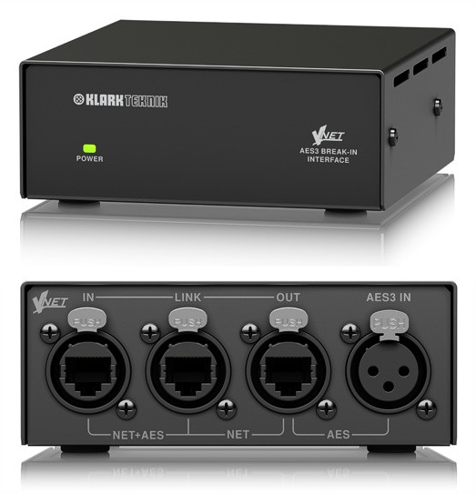 Комбайнер сигнала KLARK TEKNIK VNET2-AES INTERFACE