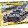 Сборная модель ZVEZDA Немецкий средний танк T-III (F), 1/35