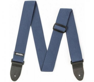 DUNLOP D27-01NV Ribbed Cotton Navy Blue ремень гитарный, хлопок, флотский синий