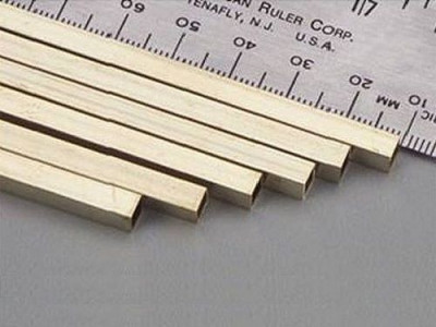 KS трубка латунная квадратная 300х3х3х0,45мм (2шт.)