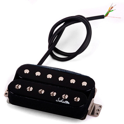 SCHALLER GOLDEN50 BLACK (BRIDGE) открытый звукосниматель хамбакер