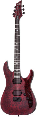 SCHECTER C-1 APOCALYPSE Red Reign электрогитара