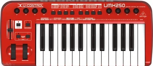 USB MIDI клавиатура BEHRINGER UMX 250 U-CONTROL