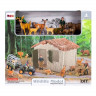 Набор фигурок животных MASAI MARA ММ205-057 серии "На ферме": Ферма игрушка 14 пр.