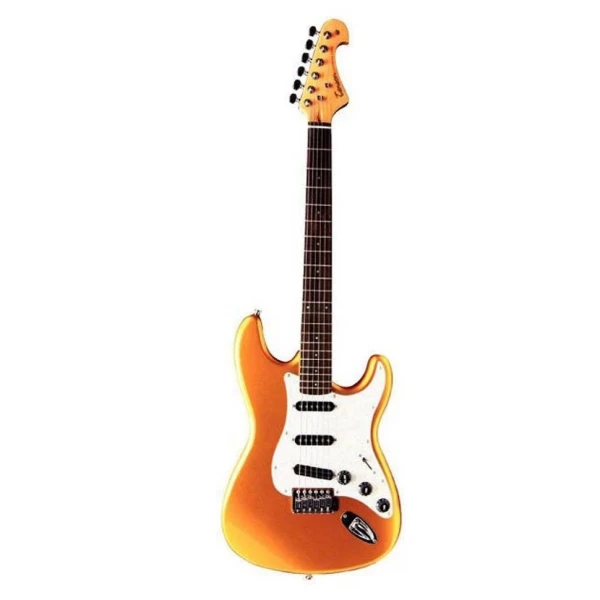 TENSON California ST Dual Blade Metallic-Copper электрогитара (2-SC/5-WS/1-V/2-TC)