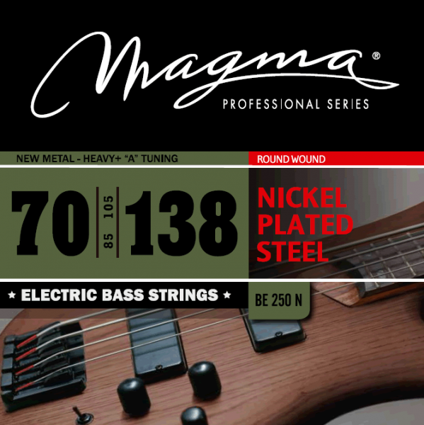 Струны для бас-гитары 70-138 Magma Strings BE250N