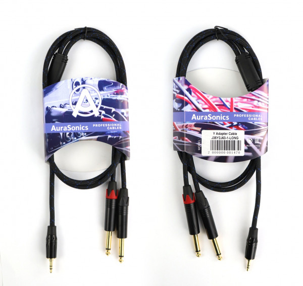 Аудио Y-кабель AuraSonics J35Y2J63-1-LONG Аудио Y-кабель AuraSonics J35Y2J63-1-LONG