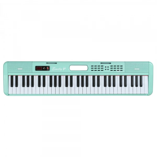 Синтезатор EMILY PIANO EK-7 GR USB+Bluetooth+MIDI, USB+Bluetooth+MIDI, клавиатура - 61 кл. , размер клавиш - полный (фортепианного типа), звуковой процессор, полифония - 64 голоса, количество тембров - 900, количество ритмов - 700, эффекты - эквалайзер Vo