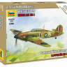 Сборная модель ZVEZDA Британский истребитель "Харрикейн МК-1", 1/144