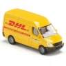 Фургон Siku 1085 DHL 1/87, 7.4 см, желтый