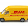 Фургон Siku 1085 DHL 1/87, 7.4 см, желтый