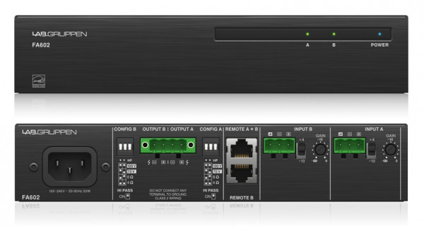 Усилитель мощности Lab.gruppen FA602 инсталляционный, класс D