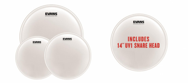 Набор пластиков EVANS EPP-UV1-F