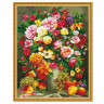 Алмазная мозаика с нанесенной рамкой 40х50 ОСЕННИЙ НАТЮРМОРТ (37 цветов)