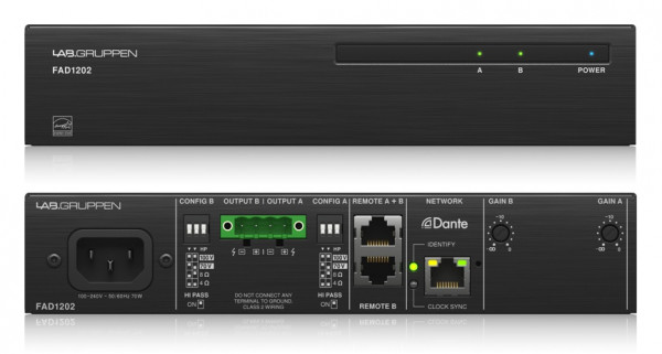 Усилитель мощности Lab.gruppen FAD1202 инсталляционный, класс D Усилитель мощности Lab.gruppen FAD1202 инсталляционный, класс D