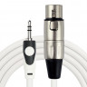 Кабель микрофонный Kirlin LGA-594L 6M WH, 6 м
