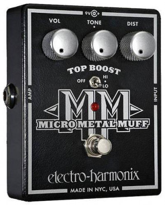 ГИТАРНЫЙ ЭФФЕКТ ELECTRO-HARMONIX MICRO METAL MUFF