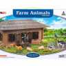 Набор фигурок животных MASAI MARA ММ205-067 серии "На ферме": Ферма игрушка 21 предмет