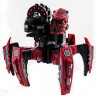 Р/У боевой робот-паук Space Warrior, лазер, ракеты, красный, Ni-Mh и З/У, 2.4G