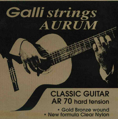 Комплект струн для классической гитары GALLI STRINGS AR70
