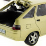 Машина "АВТОПАНОРАМА" ВАЗ 2112 бежевая,1/22, инерция, Pull Bаck механизм, в/к 10*12*22 cм