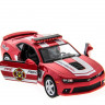 Машина Kinsmart 1:38 Chevrolet Camaro 2014 (Police/Fire) инерция (1/12шт.) б/к