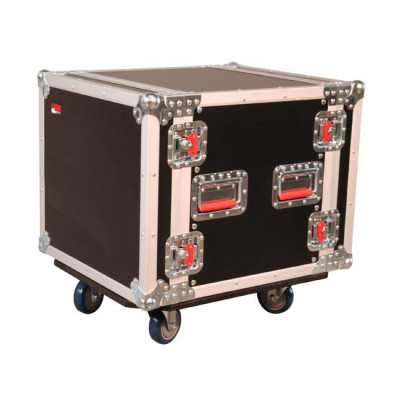 GATOR G-TOUR 10U CAST - рэковый флайт-кейс 10U на колесах