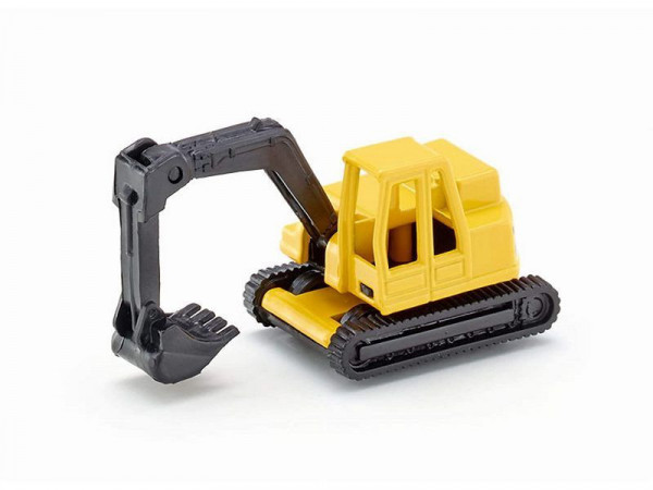 Экскаватор Siku 0801 1/87, 6.8 см, желтый/черный